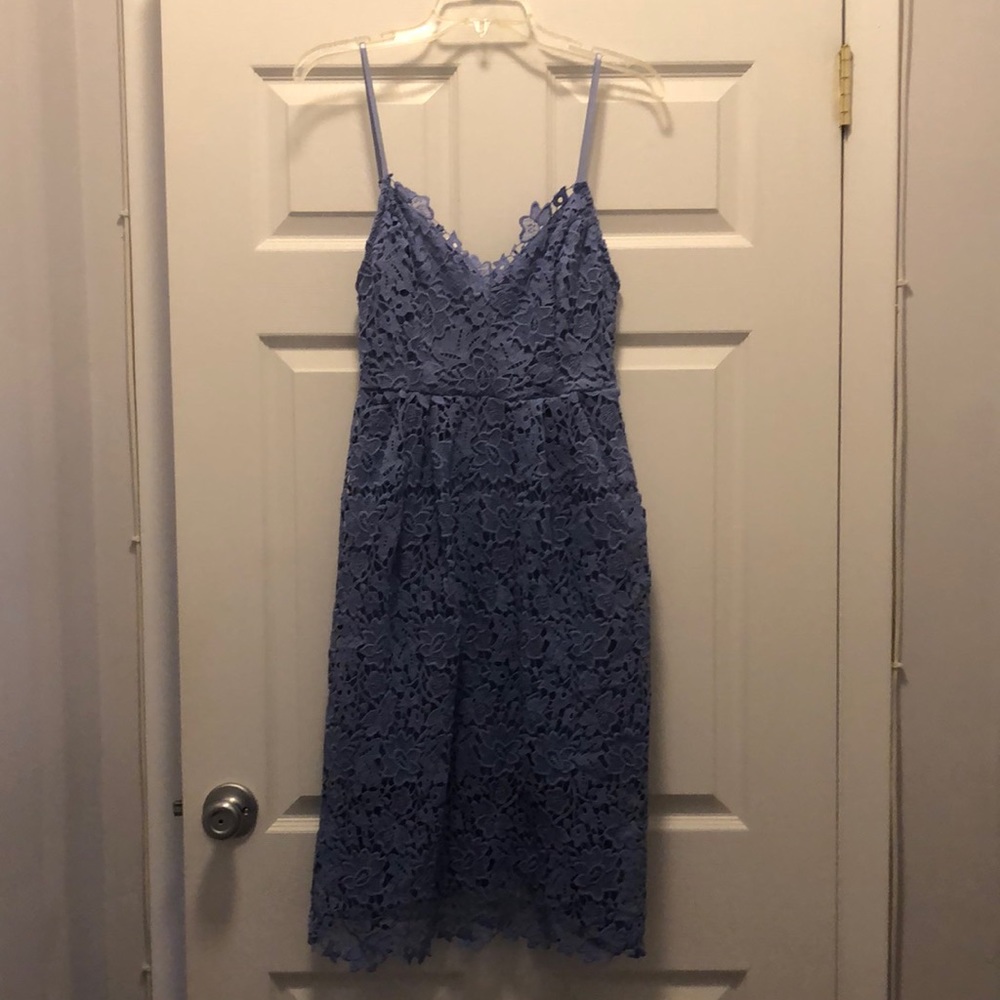 Purple sleeveless ASTR dress